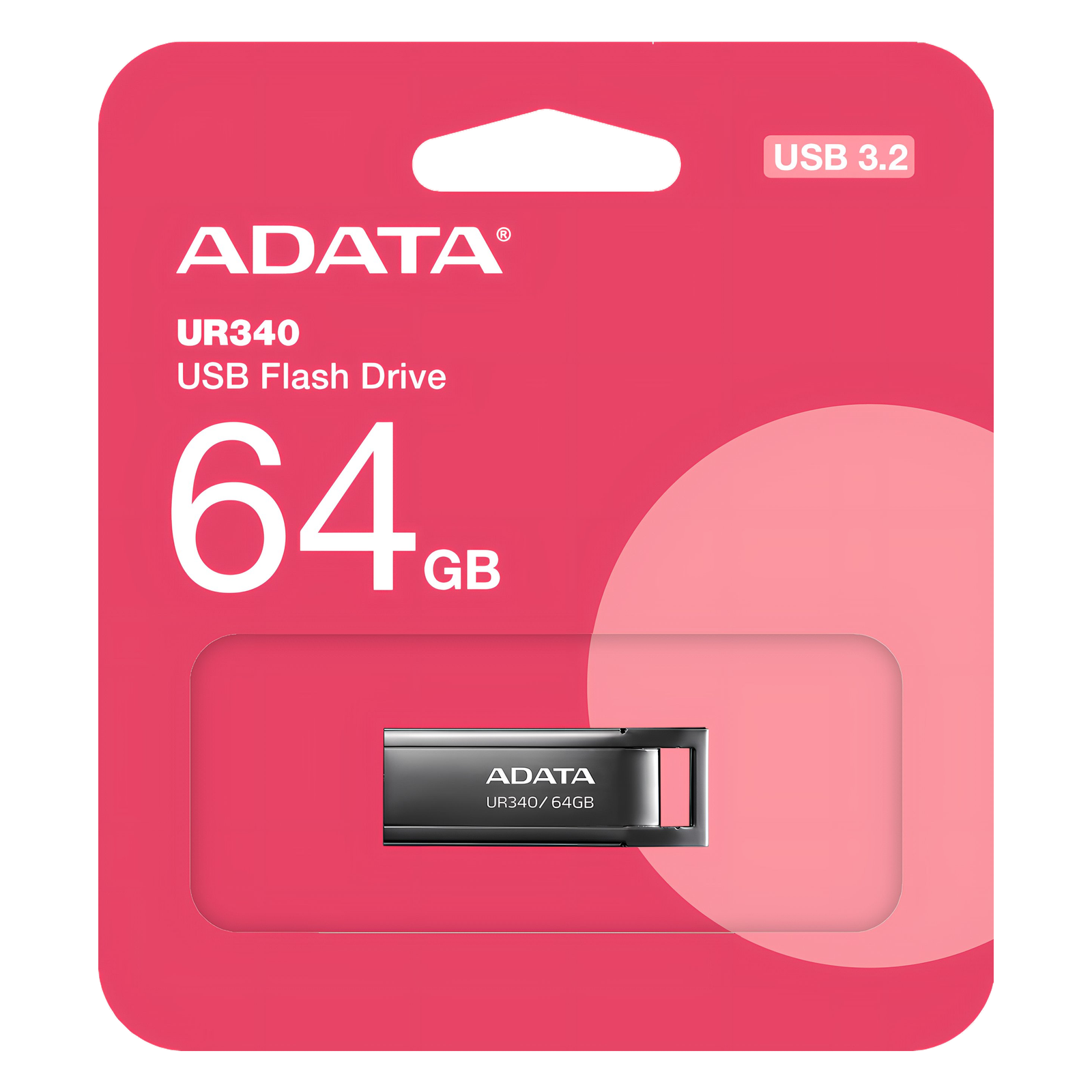 MEMORIA USB FLASH ADATA UR340 64GB USB 3.2 METÁLICA 100MB/S