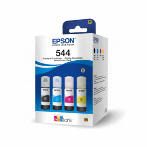 KIT BOTELLAS EPSON T544 – 4 COLORES (BLACK / CYAN / MAGENTA / YELLOW)