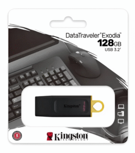 MEMORIA USB FLASH KINGSTON DATATRAVELER EXODIA 128 GB
