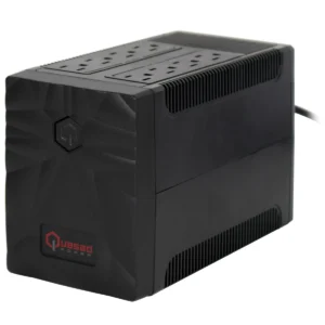 UPS QUASAD 500 VA / 250 W 8 SALIDAS (4 UPS + 4 SURGE) CON AVR Y DISPLAY LED