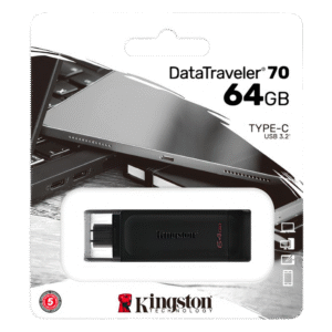 MEMORIA USB KINGSTON DATATRAVELER 70 64GB USB-C 3.2